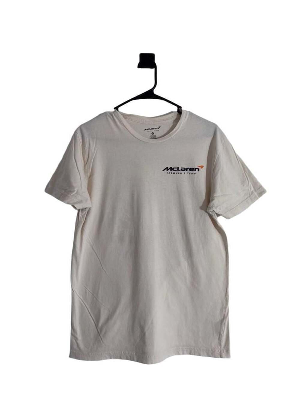 McLaren Formula 1 Team Race Fan Cream T-Shirt Medium